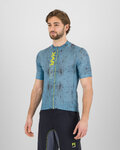 KARPOS jersey de manga corta - VAL VIOLA - azul/amarillo