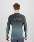 KARPOS maillot de verano de manga larga - VAL DI DENTRO - gris