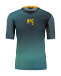 KARPOS jersey de manga corta - VAL DI DENTRO - gris/verde