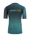KARPOS jersey de manga corta - VAL DI DENTRO - gris/verde