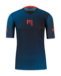 KARPOS jersey de manga corta - VAL DI DENTRO - negro/naranja