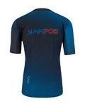 KARPOS jersey de manga corta - VAL DI DENTRO - negro/naranja