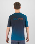 KARPOS jersey de manga corta - VAL DI DENTRO - negro/naranja
