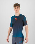 KARPOS jersey de manga corta - VAL DI DENTRO - negro/naranja