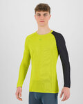 KARPOS camiseta de manga larga - DINAMICO OCTA - amarillo/negro