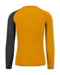 KARPOS camiseta de manga larga - DINAMICO MERINO 130 - amarillo/negro