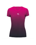 KARPOS Camiseta de manga corta - VERVE MESH W - azul/rosa