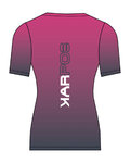 KARPOS Camiseta de manga corta - VERVE MESH W - azul/rosa