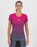 KARPOS Camiseta de manga corta - VERVE MESH W - azul/rosa