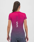KARPOS Camiseta de manga corta - VERVE MESH W - azul/rosa