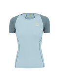 KARPOS Camiseta de manga corta - LAVAREDO EVO W - azul/gris
