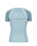 KARPOS Camiseta de manga corta - LAVAREDO EVO W - azul/gris