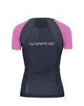 KARPOS Camiseta de manga corta - LAVAREDO EVO W - negro/rosa