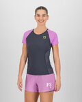 KARPOS Camiseta de manga corta - LAVAREDO EVO W - negro/rosa