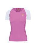KARPOS Camiseta de manga corta - LAVAREDO EVO W - rosa/blanco