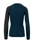 KARPOS camiseta de manga larga - DINAMICO MERINO 130 W - azul/negro
