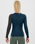 KARPOS camiseta de manga larga - DINAMICO MERINO 130 W - azul/negro