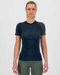 KARPOS Camiseta de manga corta - DINAMICO MERINO 130 W - azul/negro