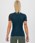 KARPOS Camiseta de manga corta - DINAMICO MERINO 130 W - azul/negro