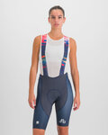 SPORTFUL pantalones cortos de tirantes - PETER SAGAN BODYFIT CLASSIC - azul