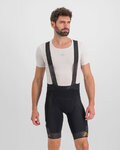 SPORTFUL pantalones cortos de tirantes - PETER SAGAN SUPERGIARA - negro