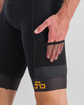 SPORTFUL pantalones cortos de tirantes - PETER SAGAN SUPERGIARA - negro