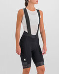 SPORTFUL pantalones cortos de tirantes - PETER SAGAN SUPERGIARA - negro