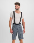 SPORTFUL pantalones cortos sin tirantes - PETER SAGAN GIARA - negro