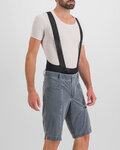 SPORTFUL pantalones cortos sin tirantes - PETER SAGAN GIARA - negro