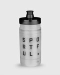 SPORTFUL botella de agua - BOTTLE 550ML - transparente/negro
