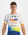 SPORTFUL jersey de manga corta - TOTAL ENERGIES BOMBER - blanco/multicolor