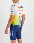 SPORTFUL jersey de manga corta - TOTAL ENERGIES BOMBER - blanco/multicolor