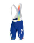 SPORTFUL pantalones cortos de tirantes - FIANDRE NORAIN TOTAL ENERGIES - azul