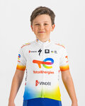 SPORTFUL jersey de manga corta - TOTAL ENERGIES KIDS - blanco/multicolor