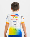 SPORTFUL jersey de manga corta - TOTAL ENERGIES KIDS - blanco/multicolor