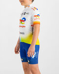 SPORTFUL jersey de manga corta - TOTAL ENERGIES KIDS - blanco/multicolor