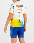 SPORTFUL jersey de manga corta - TOTAL ENERGIES KIDS - blanco/multicolor