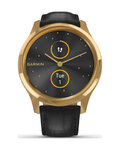 GARMIN relojes inteligentes - VIVOMOVE LUXE 24K GOLD - negro/dorado