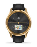 GARMIN relojes inteligentes - VIVOMOVE LUXE 24K GOLD - negro/dorado