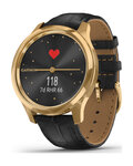 GARMIN relojes inteligentes - VIVOMOVE LUXE 24K GOLD - negro/dorado