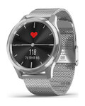 GARMIN relojes inteligentes - VIVOMOVE LUXE - plateado