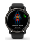 GARMIN relojes inteligentes - VENU 2 - negro