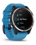 GARMIN relojes inteligentes - QUATIX 7 - azul