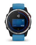 GARMIN relojes inteligentes - QUATIX 7 - azul