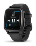 GARMIN relojes inteligentes - VENU SQ 2 MUSIC - negro