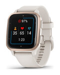GARMIN relojes inteligentes - VENU SQ 2 MUSIC - marfil