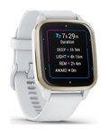 GARMIN relojes inteligentes - VENU SQ 2 MUSIC - dorado/blanco