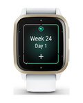 GARMIN relojes inteligentes - VENU SQ 2 MUSIC - dorado/blanco