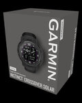 GARMIN relojes inteligentes - INSTINCT CROSSOVER SOLAR TACTICAL EDITION - negro