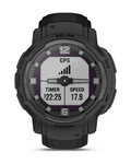 GARMIN relojes inteligentes - INSTINCT CROSSOVER SOLAR TACTICAL EDITION - negro